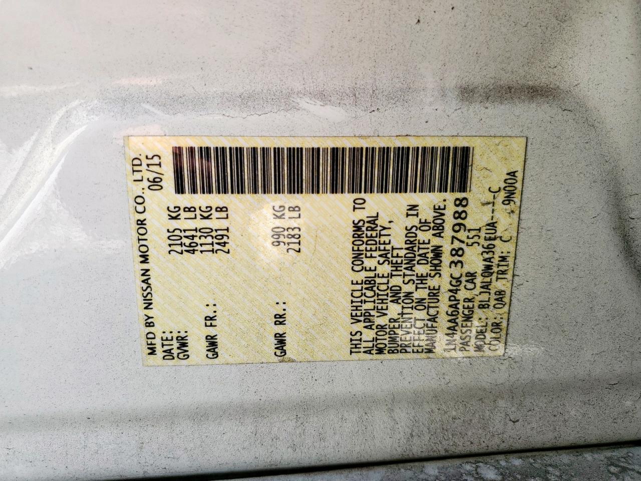 Nissan Maxima 3.5s Image 2