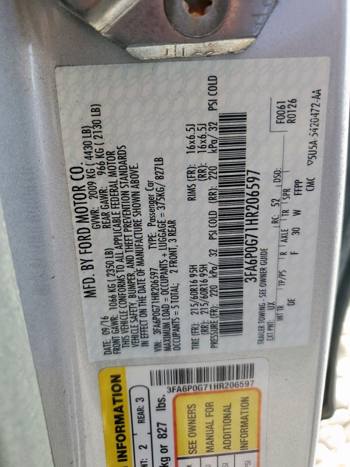 Ford Fusion S Image 9