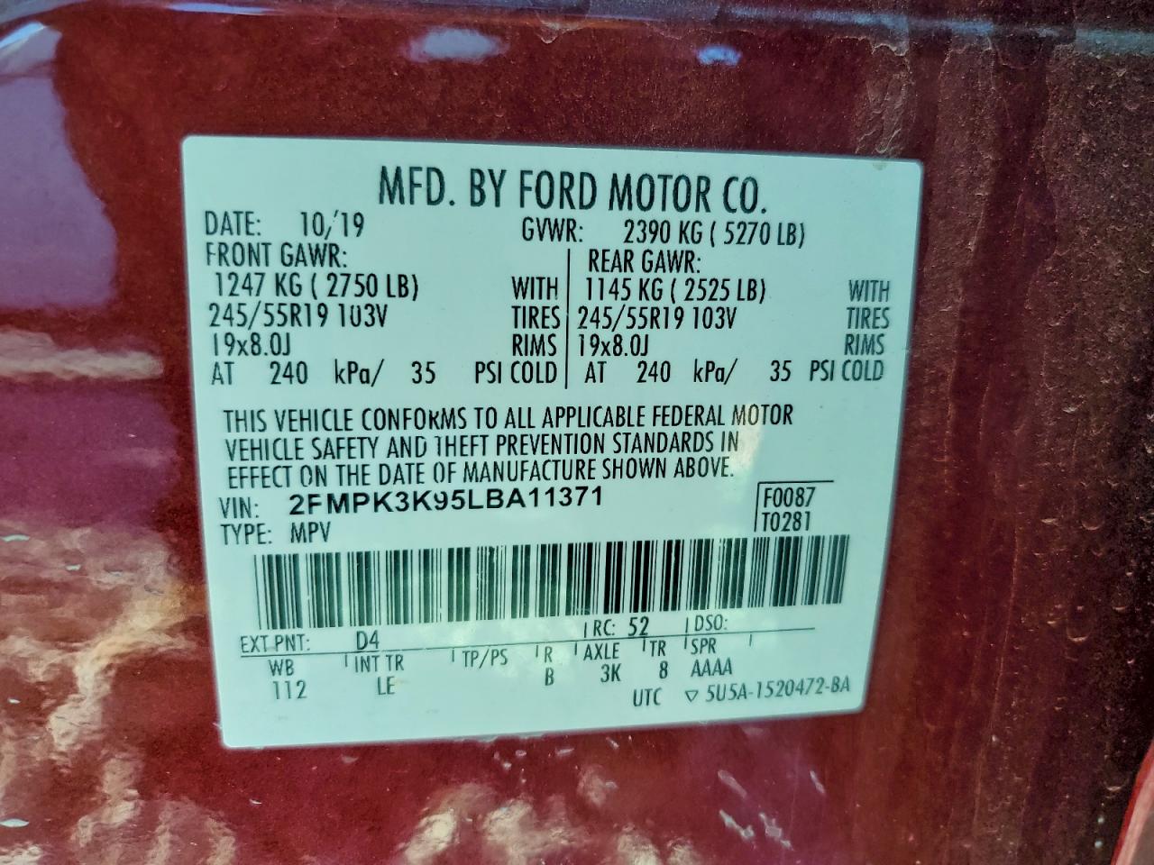 Ford Edge Titanium Image 8