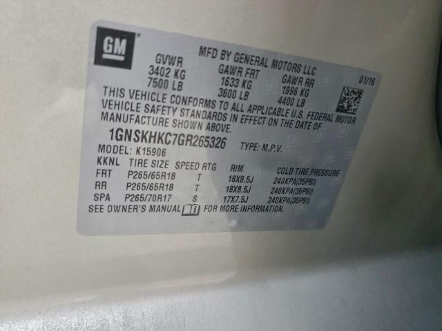 Chevrolet Suburban K1500 Lt Image 9