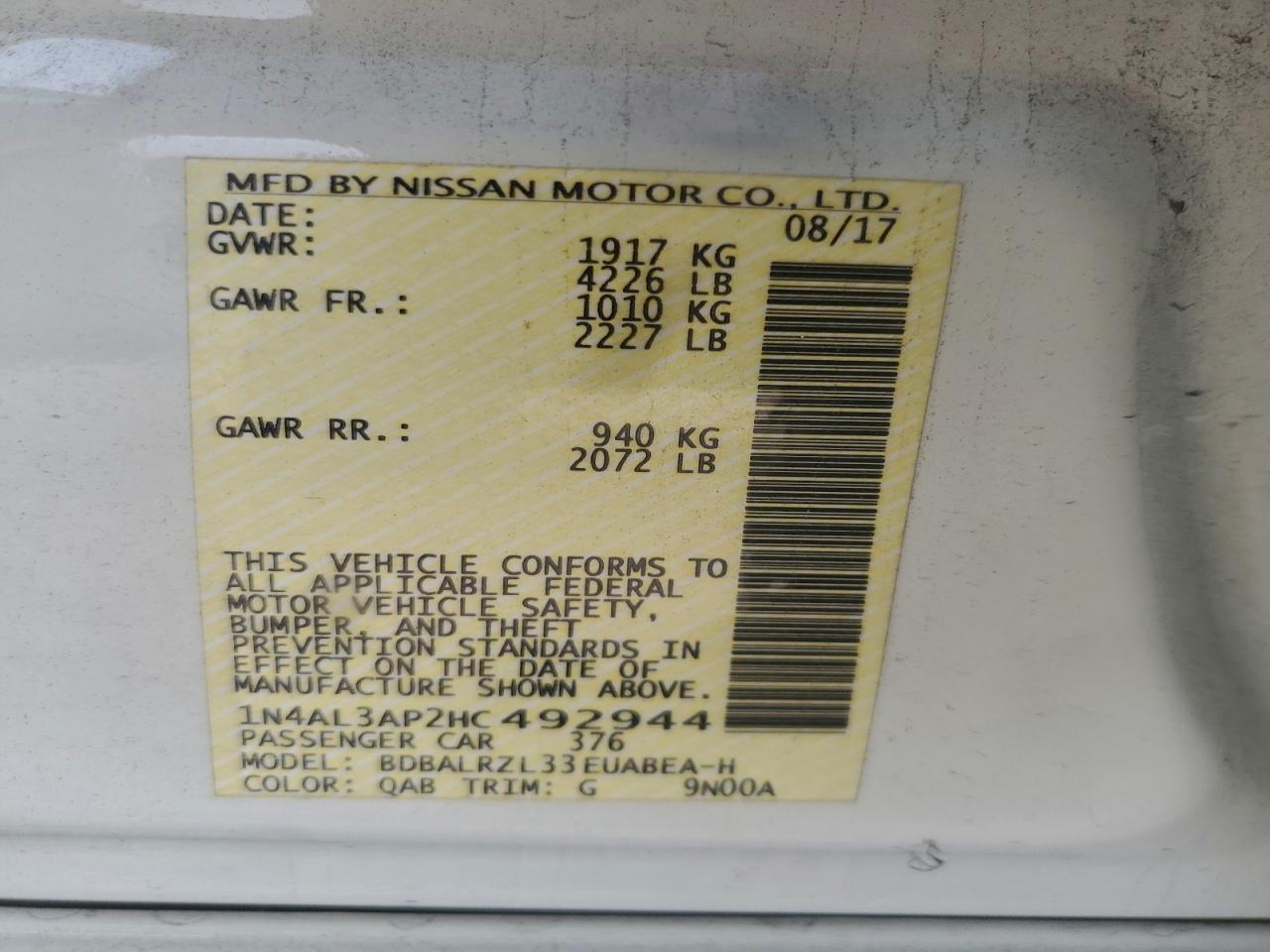 Nissan Altima 2.5 Image 9