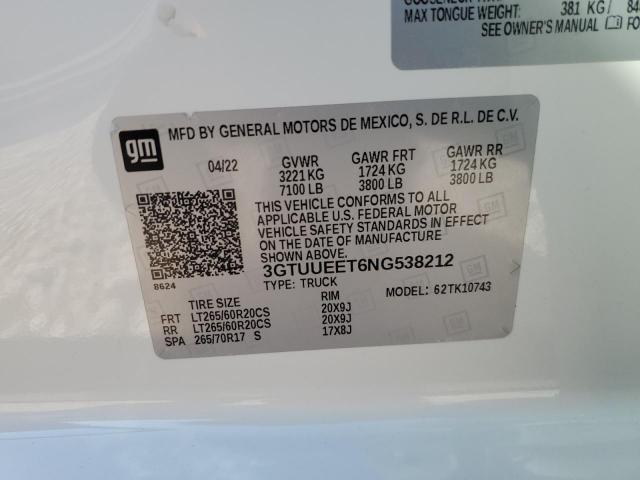 GMC Sierra K1500 At4 Image 9