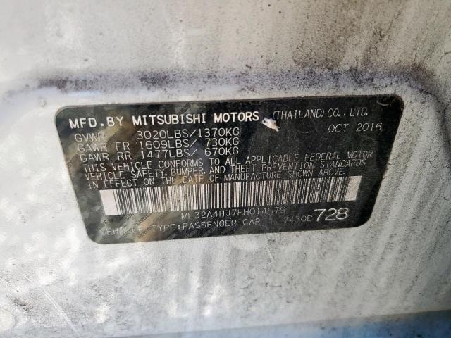 Mitsubishi Mirage Se Image 6