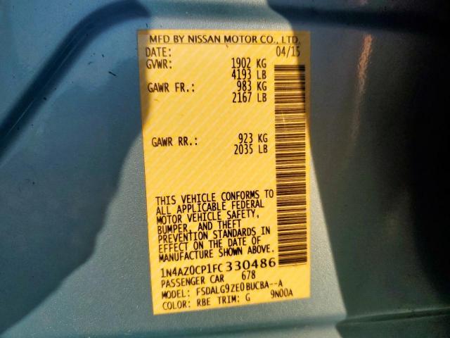 Nissan LEAF S Image 10